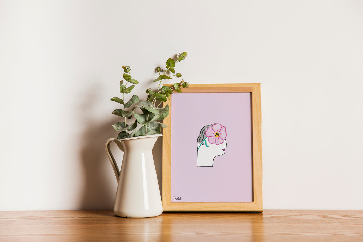 "LENTES DE FLOR" tamaño A5