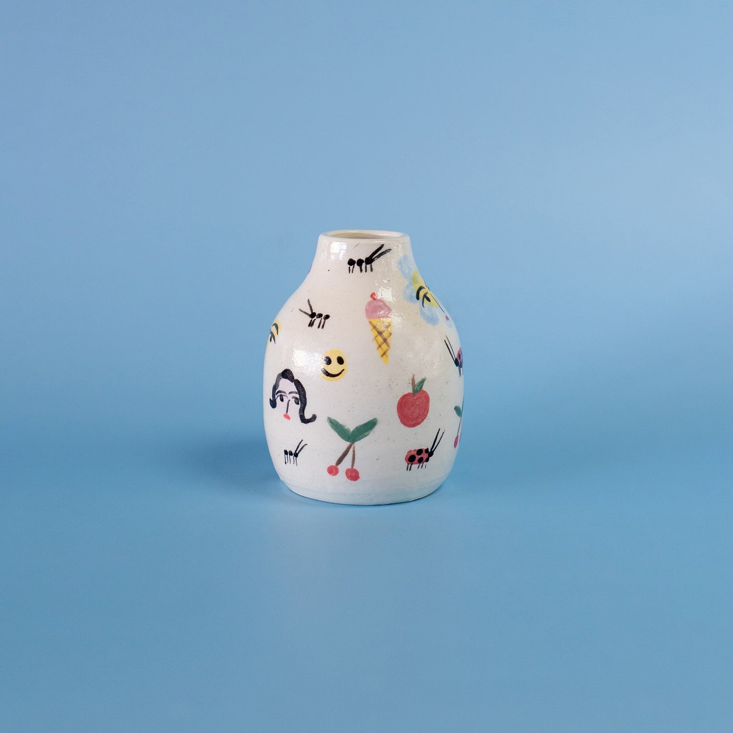 Mini bottle "Many with smile" - Mini florero "Muchos con smile"