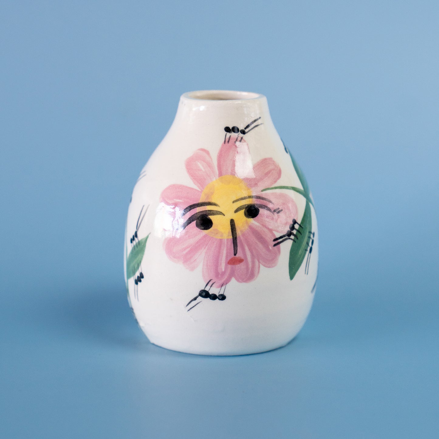 Mini Bottle "Sad Flower" - Mini botella " Flor triste"