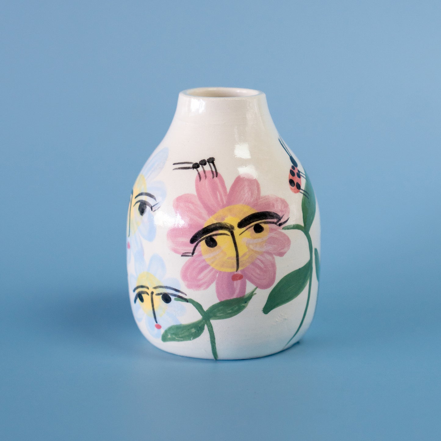 Mini Bottle "Flowers" - Mini botella "Flores" (Copia)