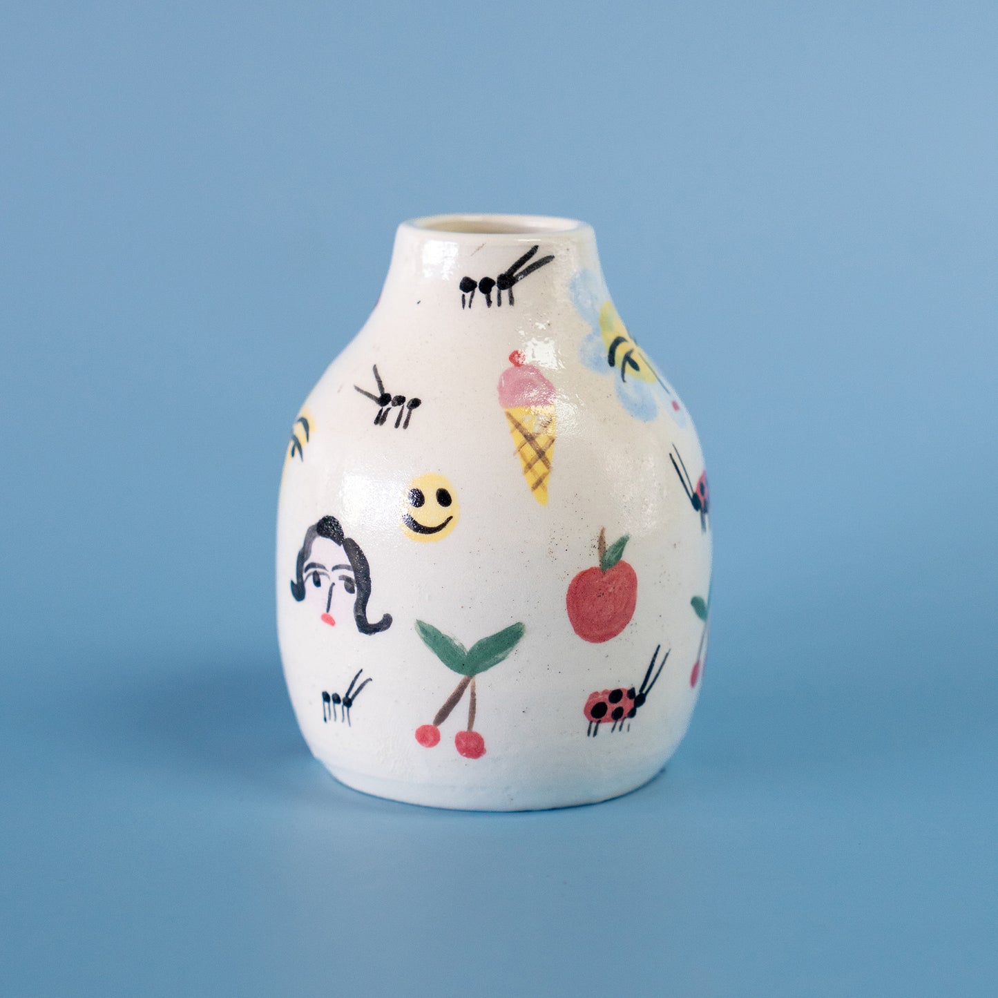 Mini bottle "Many with smile" - Mini florero "Muchos con smile"