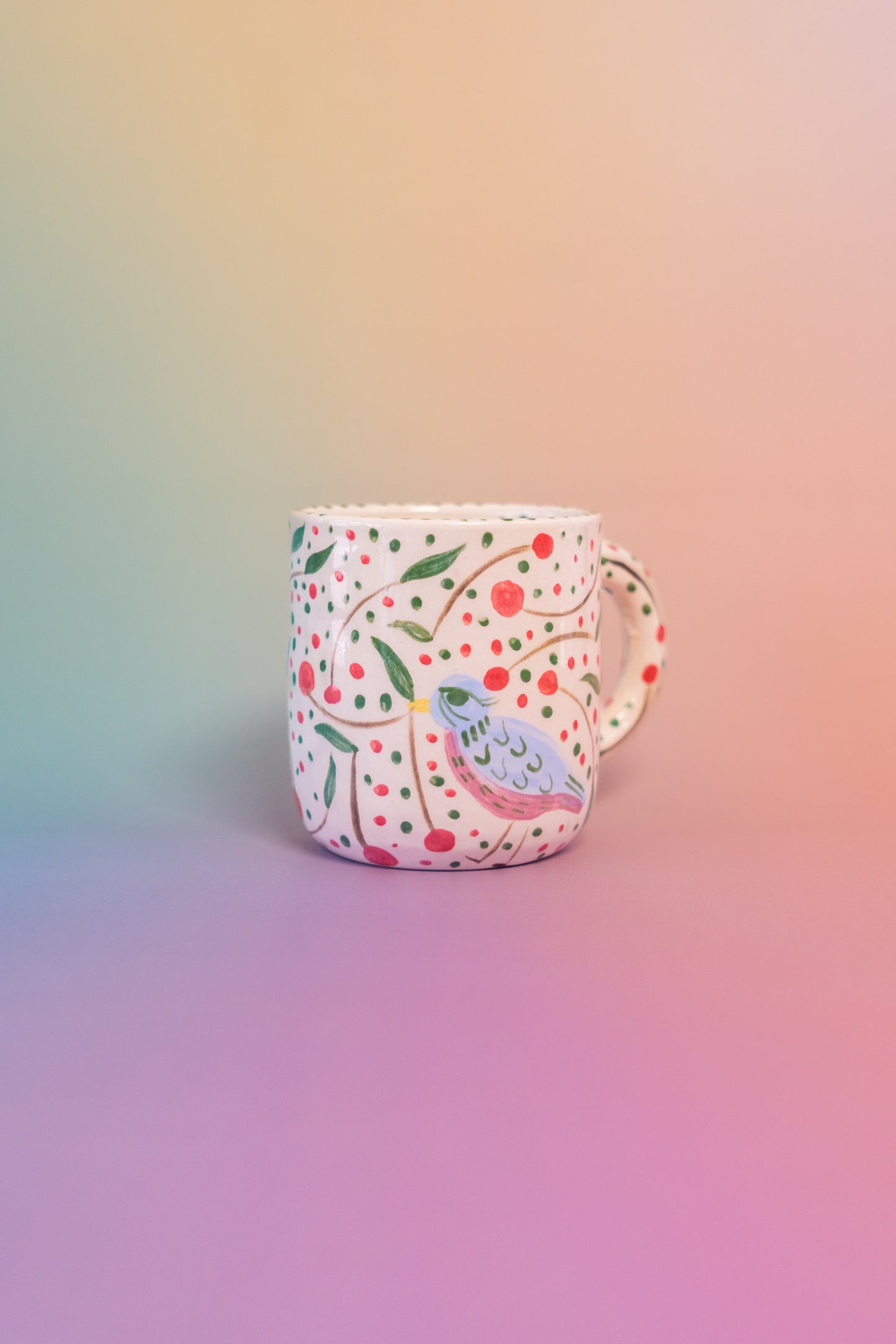 Tazón Pío-pío + cerezas