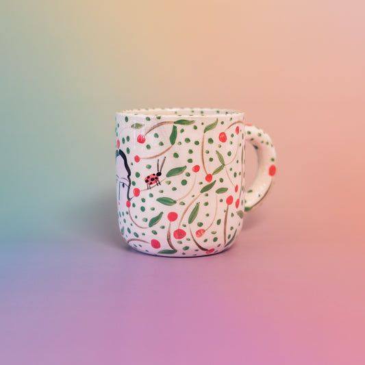Tazón Señoras + cerezas + puntos