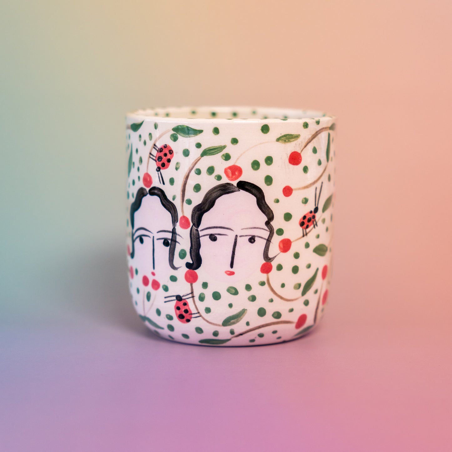 Tazón Señoras + cerezas + puntos