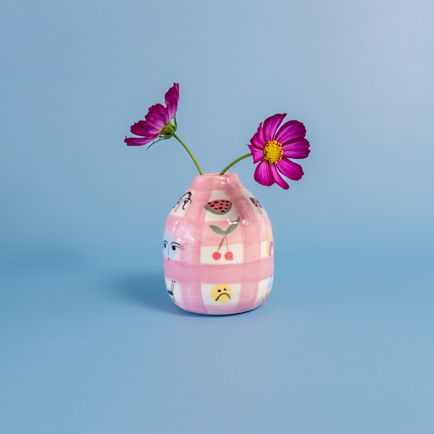 Mini botellita  rosadas