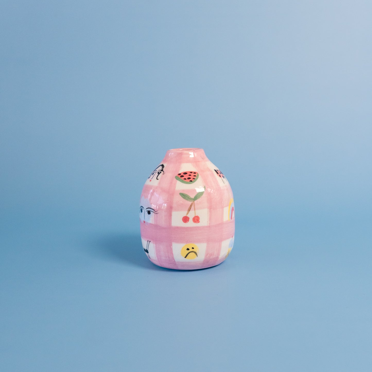 Mini botellita  rosadas