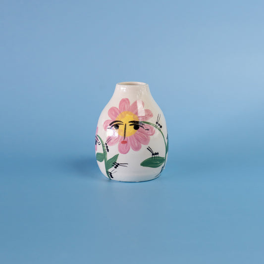 Mini Bottle "Sad Flower"  - Mini botella " Flor triste"