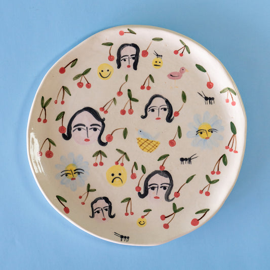 Plate M "Everything" - Plato M "Todo"